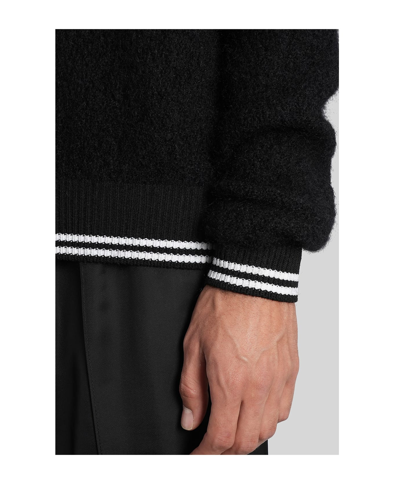 Knitwear In Black Wool - 5