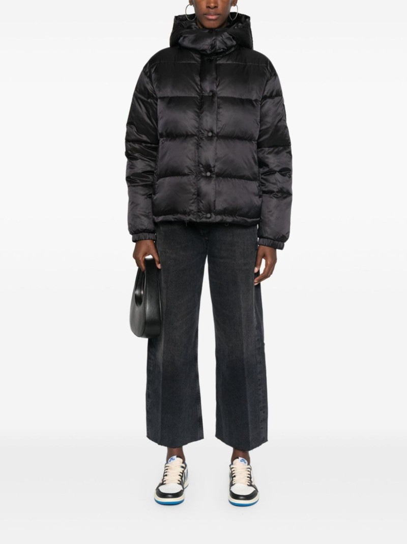 PINKO Love Birds-patch puffer jacket outlook