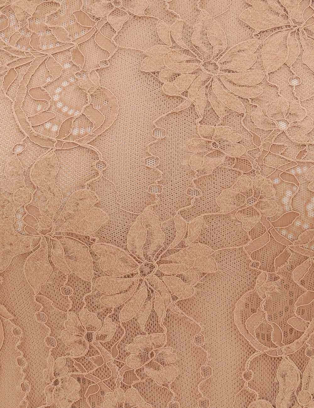 Lace Bodysuit Biscuit - 6