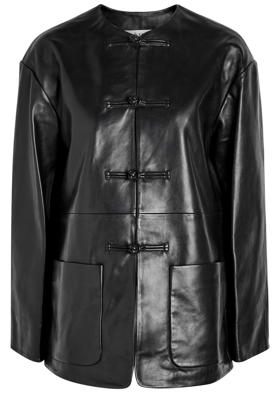 Rohe Mandarin Leather Jacket - 1