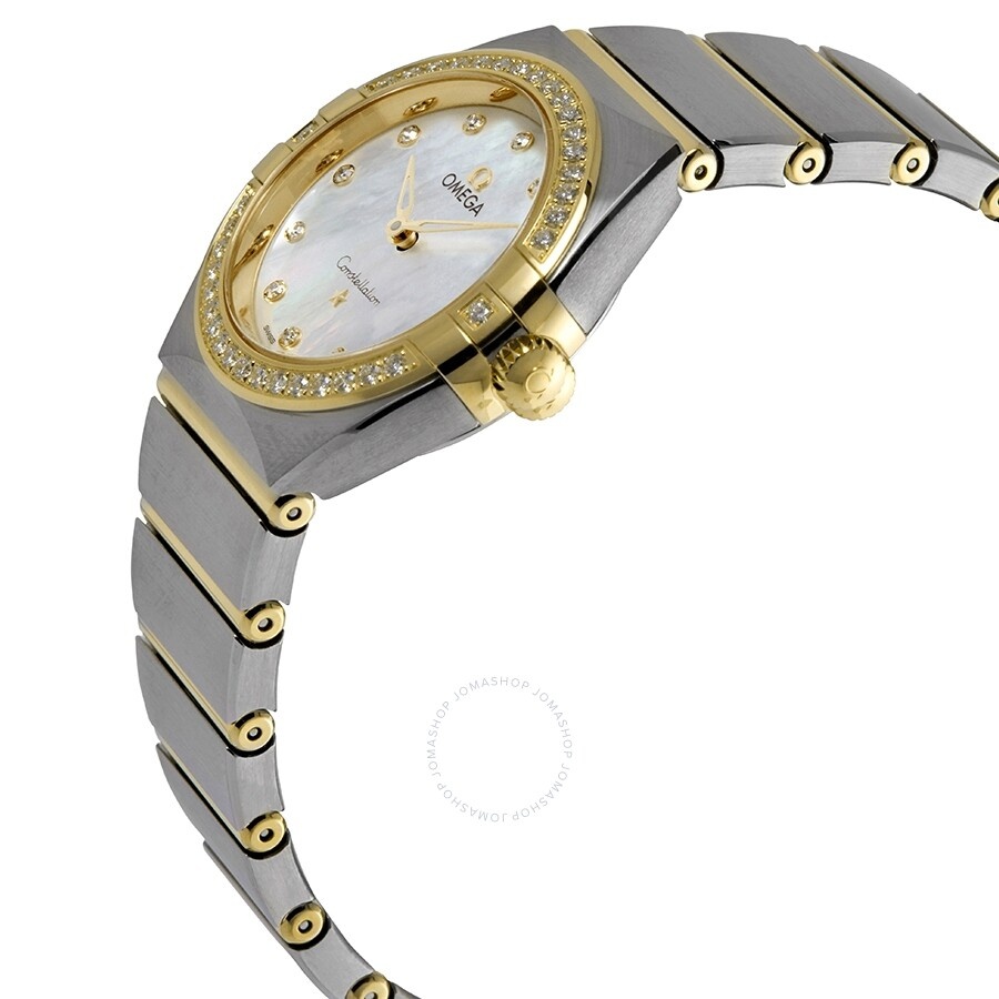 Omega Constellation Manhattan Diamond Mother of Pearl Dial Ladies Watch 131.25.28.60.55.002 - 2