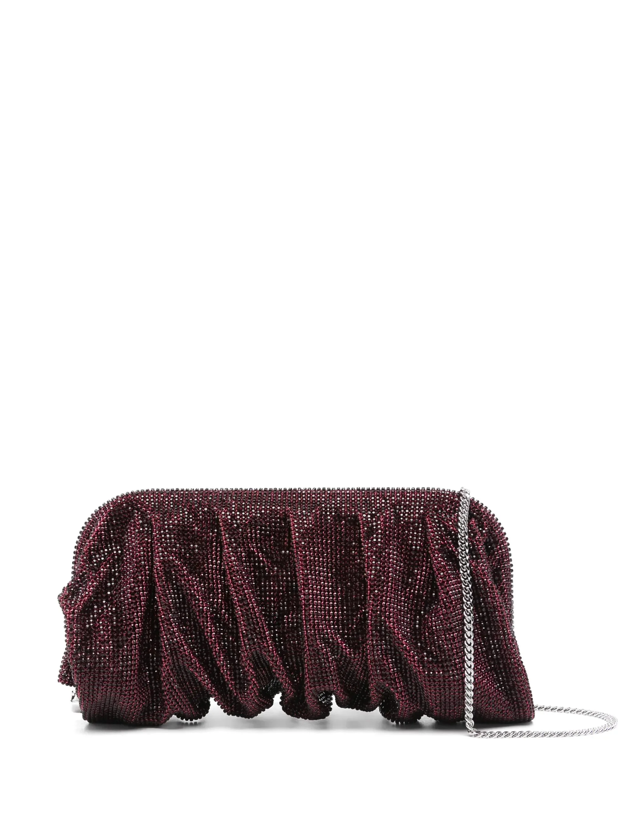 Benedetta Bruzziches Embellished Gathered Clutch - 1