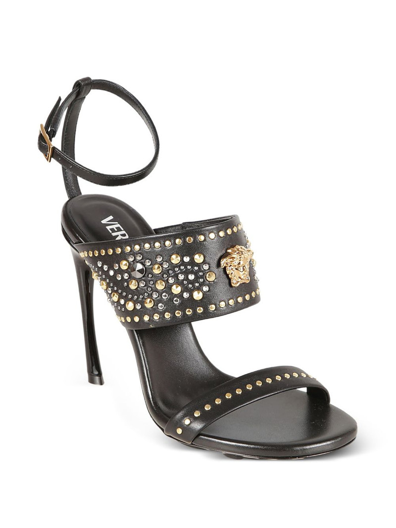VERSACE Medusa heeled sandals outlook