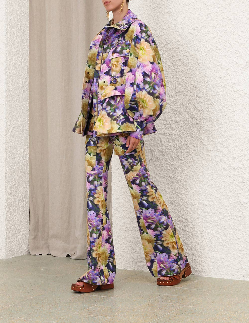 LUNA PRINTED DRILL JACKET 3