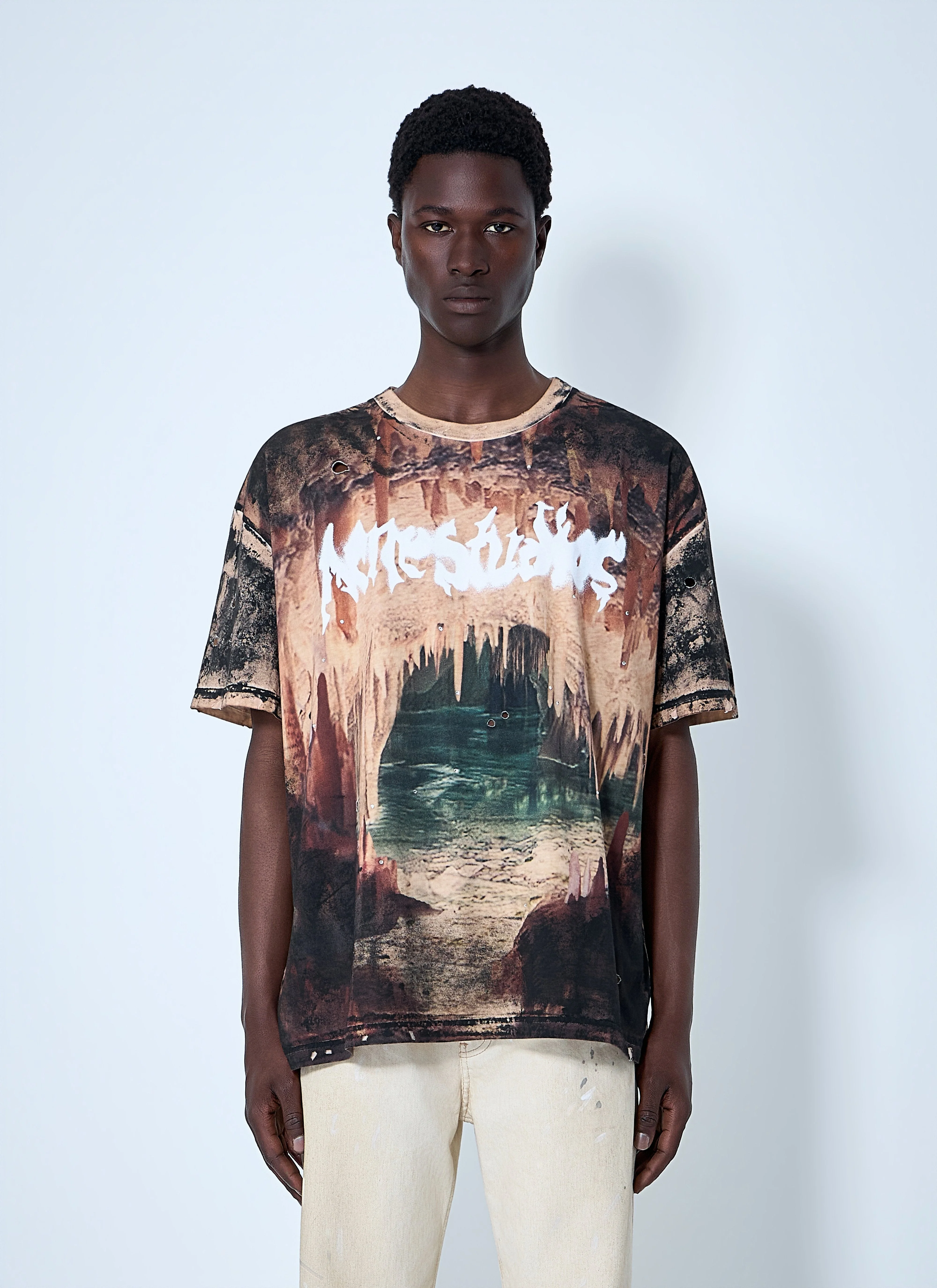 Acne Studios Men Graphic Print T-Shirt - 1