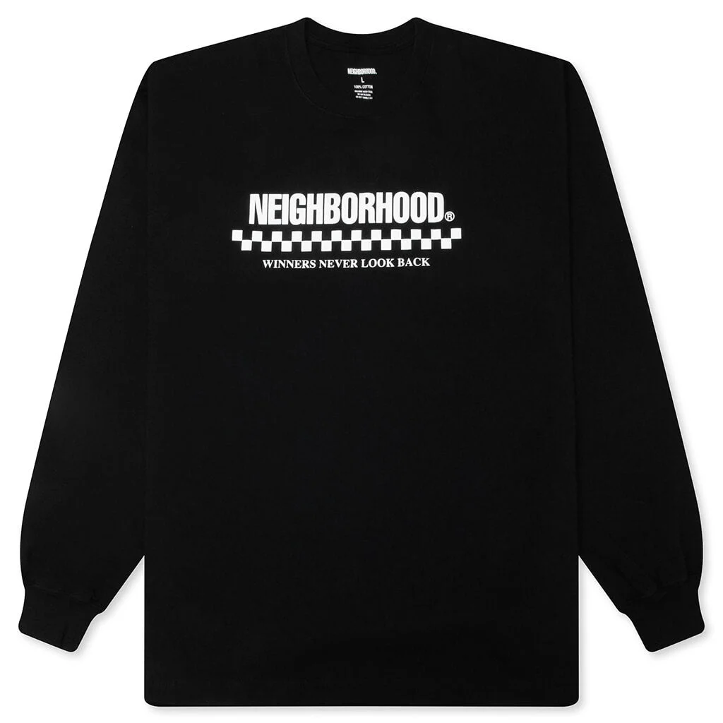 NH. TEE L/S 02 - BLACK - 1