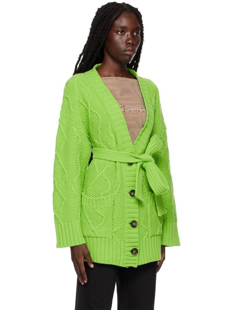 Blumarine Green Heavy Jacket outlook