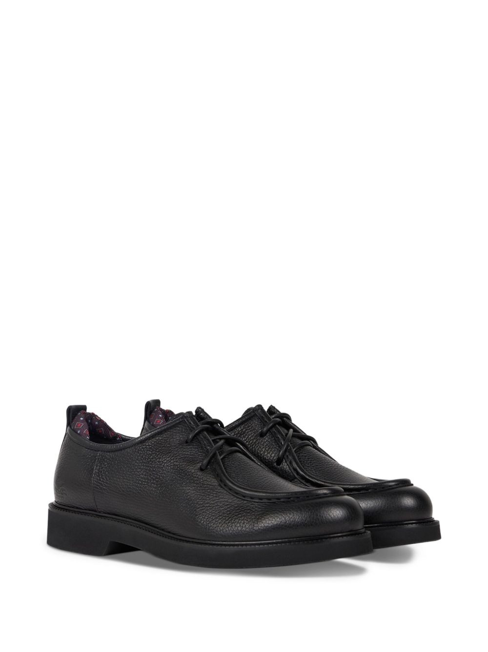 leather lace-up Derby shoes - 2
