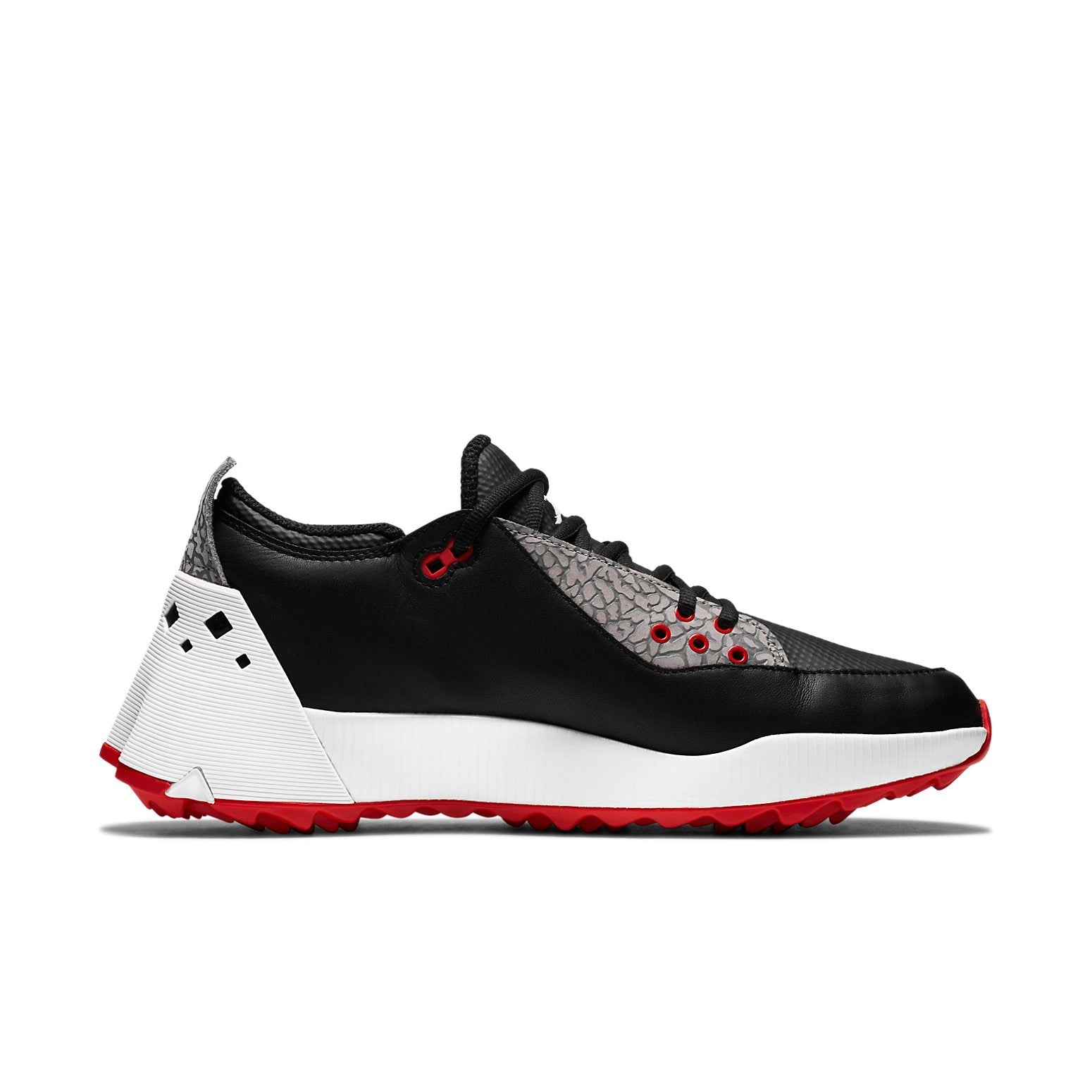 Nike Men’s Air Jordan ADG 2 Golf Shoes CT7812-001 Nike Air Jordan ADG 2 Black White Red Spikeless Golf Shoe  main image 4