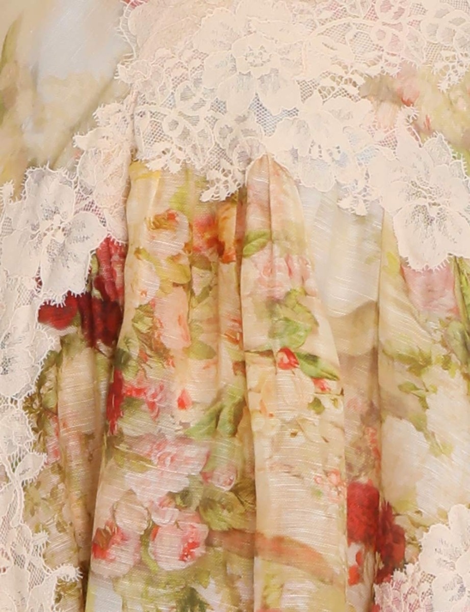 Zimmermann LUMINOSITY SPLICE LACE DRESS | zimmermann