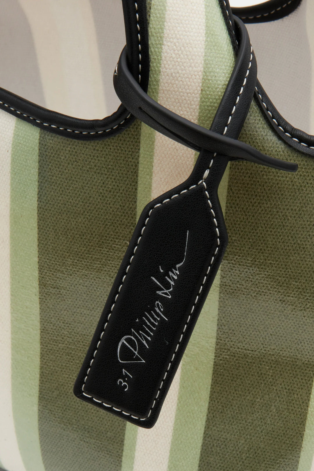 Dual Stripe Mini Market Tote - 4