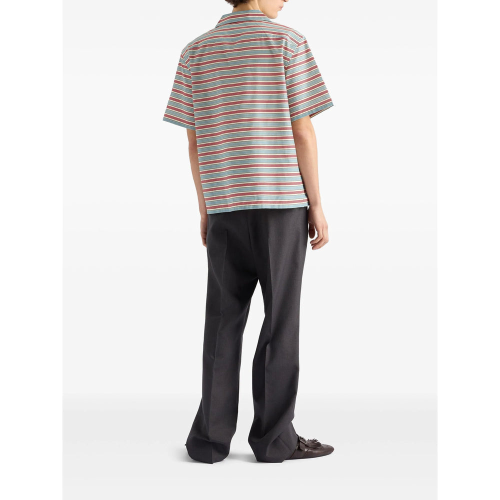 Prada Blue Shirts Men - 5
