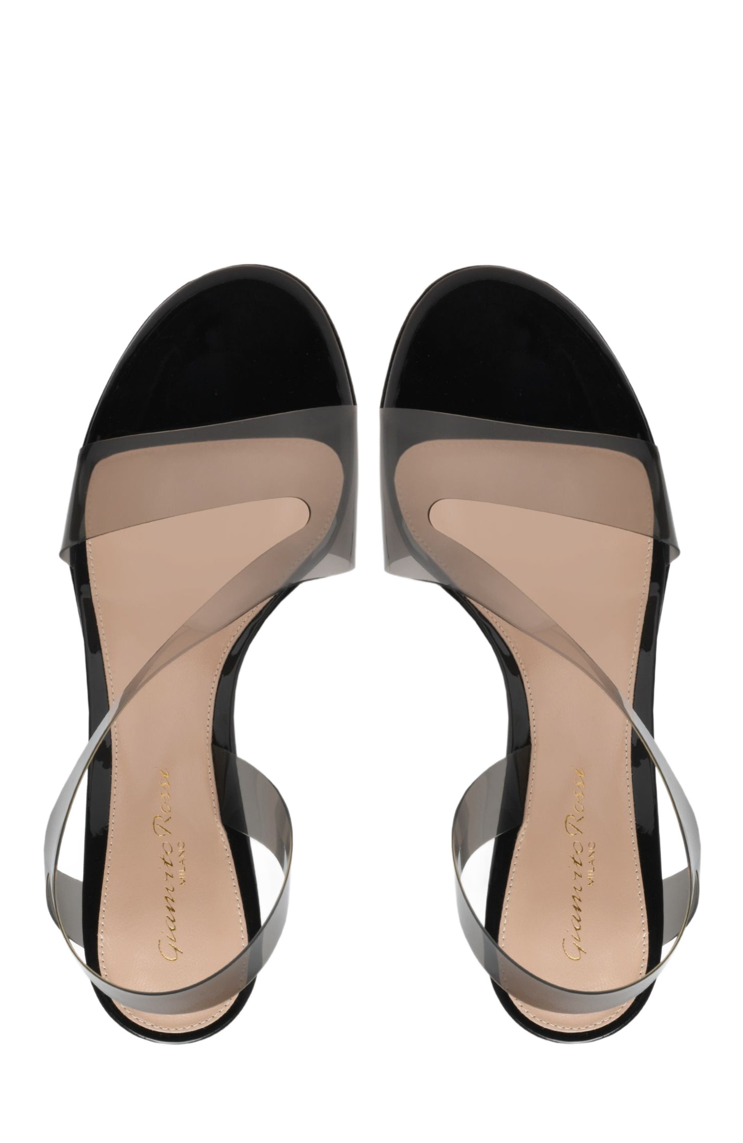 Gianvito Rossi Metropolis 70 Sandals in Black at Nordstrom - 3
