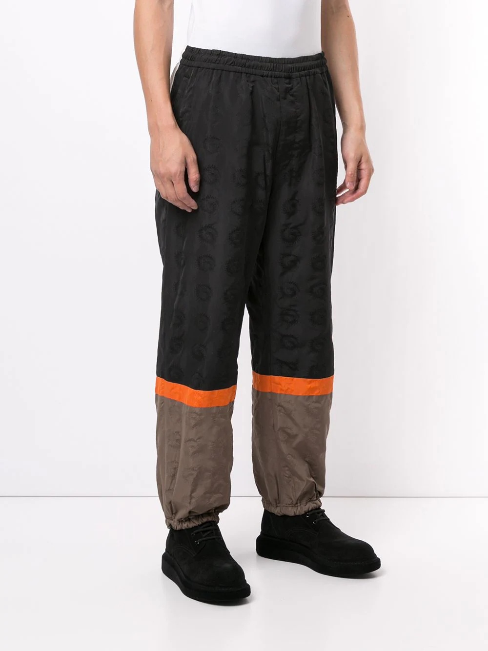 colour-block track pants - 3