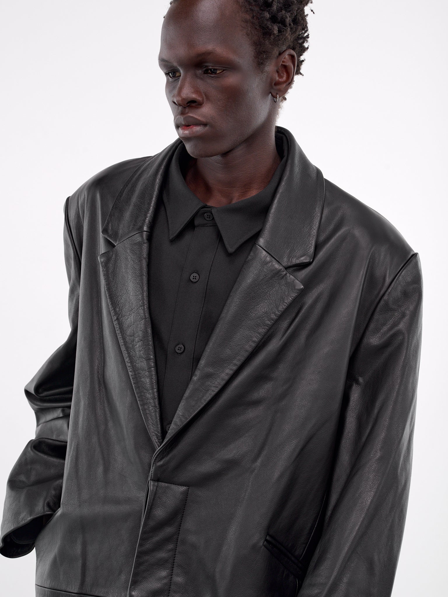 Leather Coat - 5