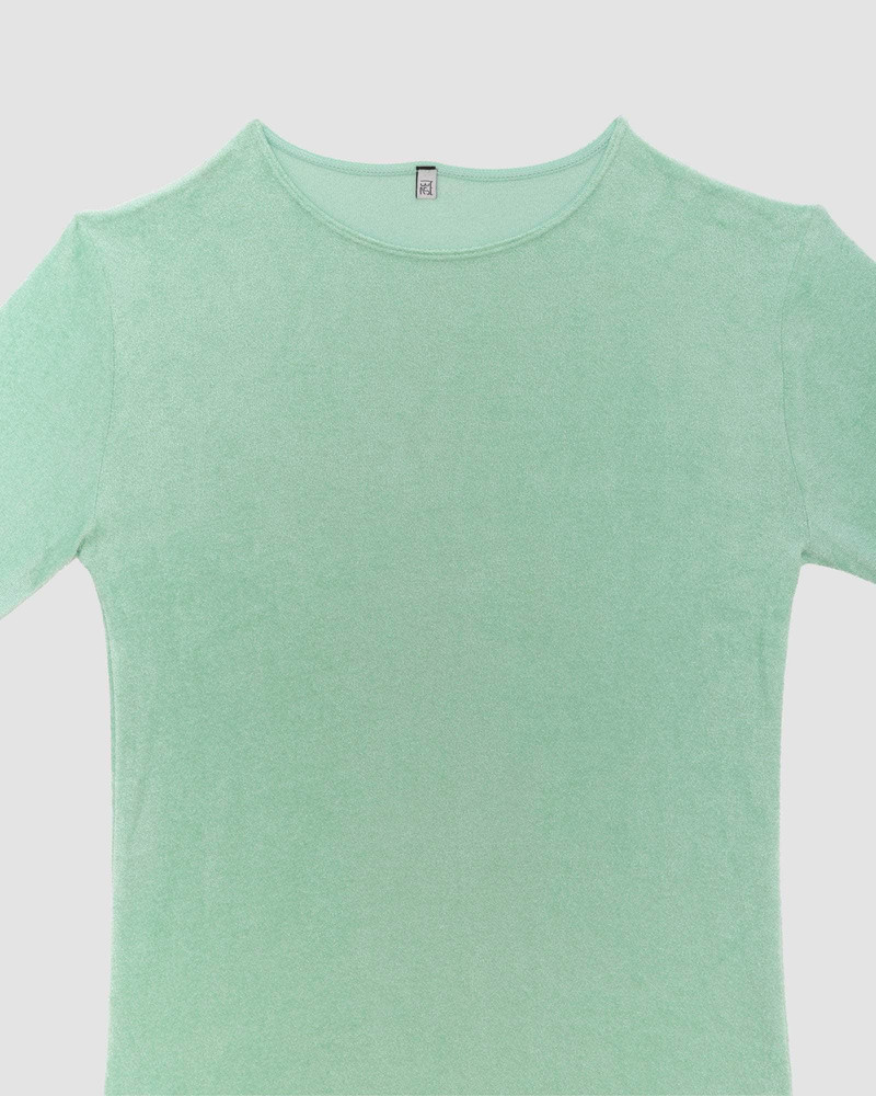 Omo Long Sleeve Tee - Ecovero Velour 9