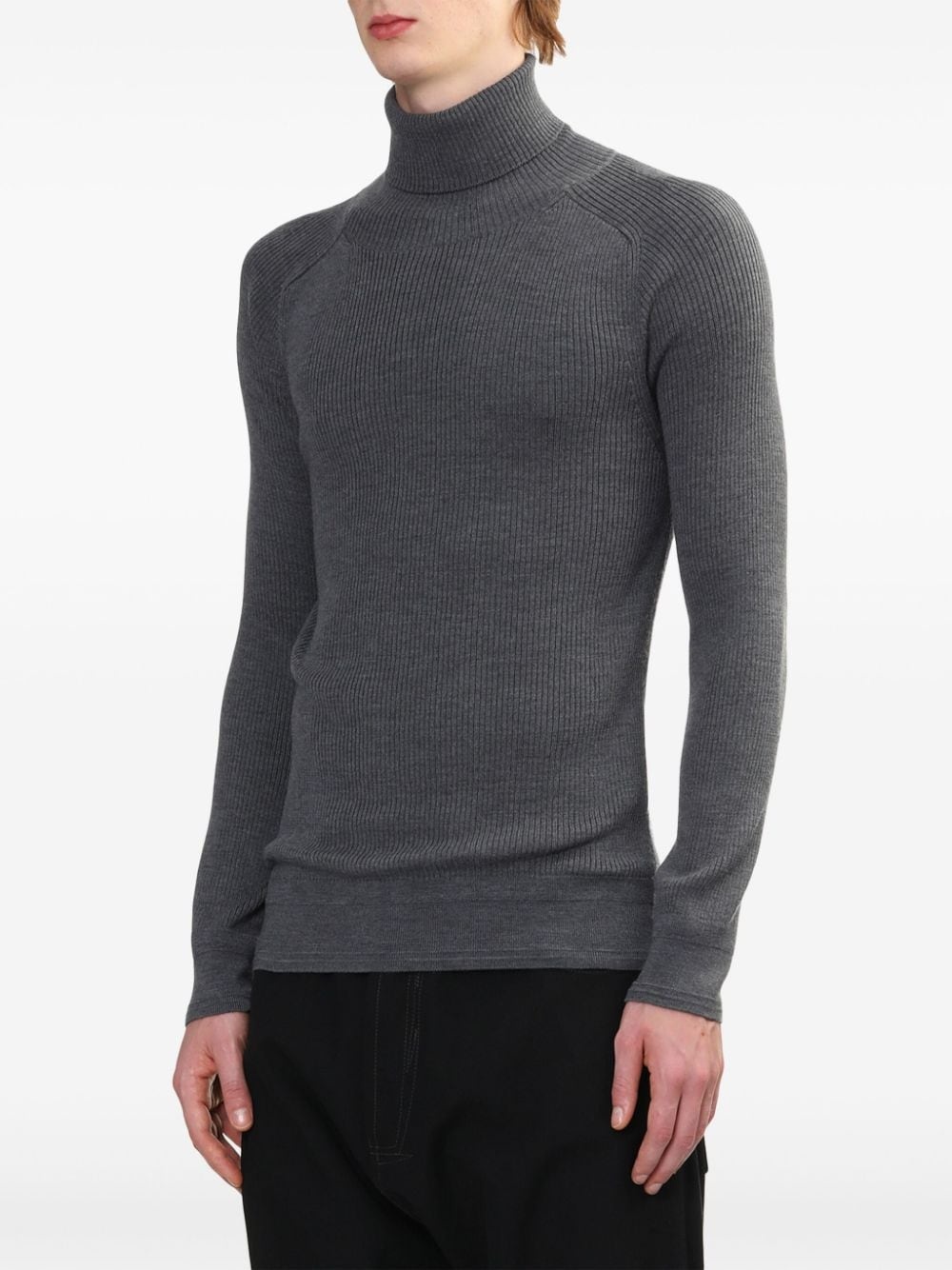 roll neck jumper - 3