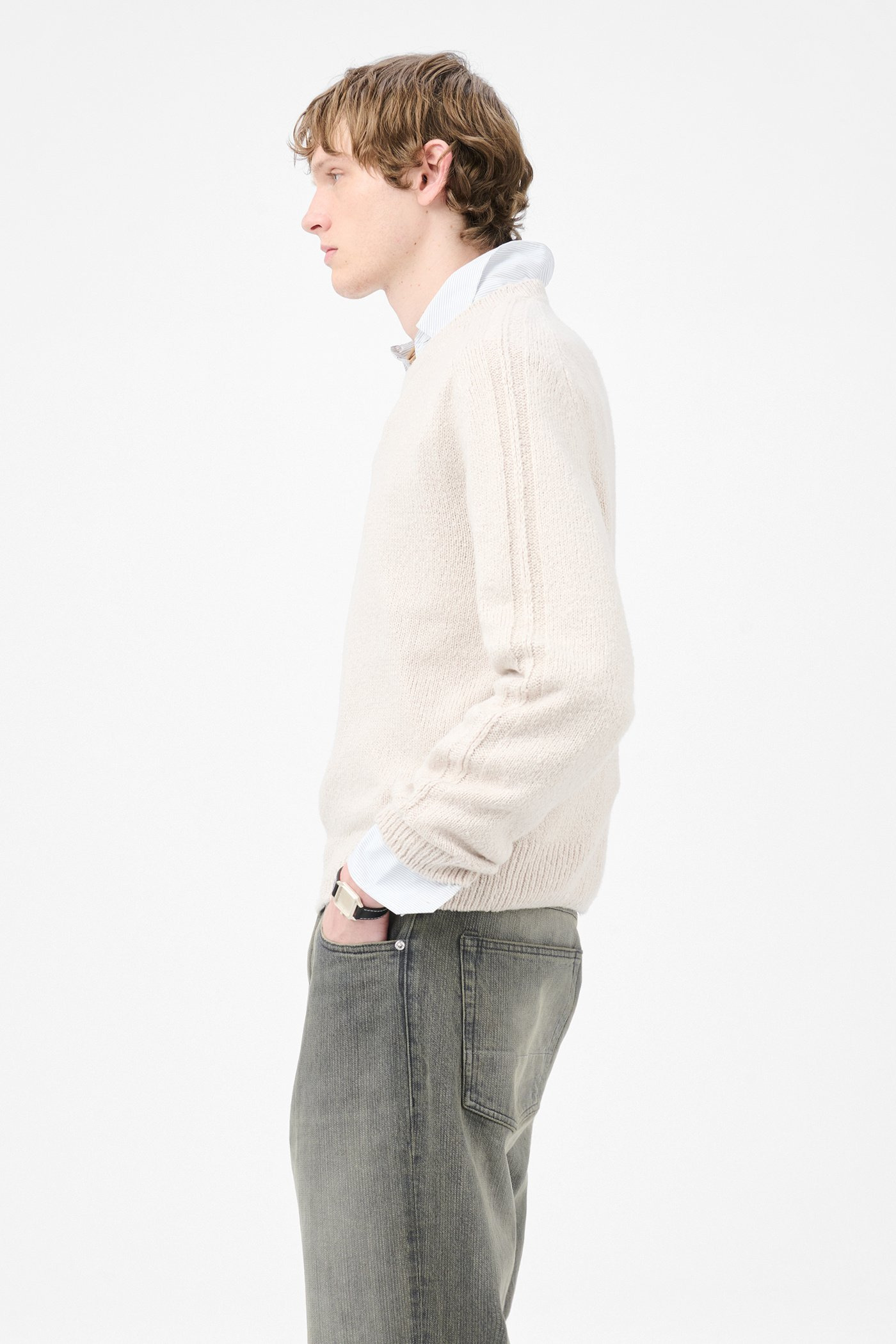 True Roundneck Oyster Cherub Silk - 4