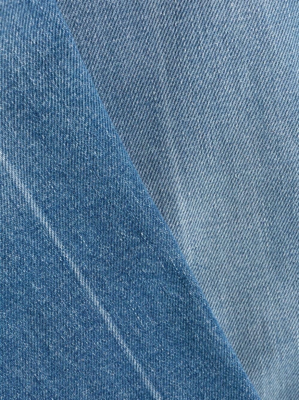 mid-rise flared jeans - 6