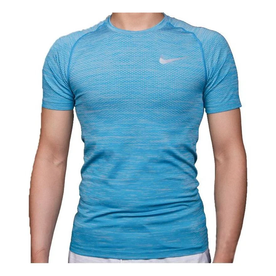 Nike DF Knit Tee 'Blue' AA3006-033 - 1