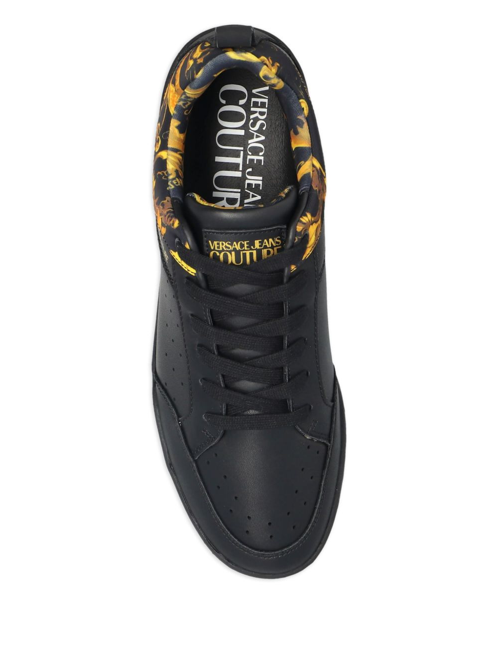 barocco-print sneakers - 3