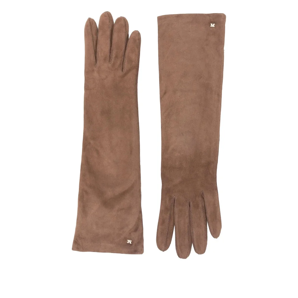 Max Mara Blue Gloves Women - 1