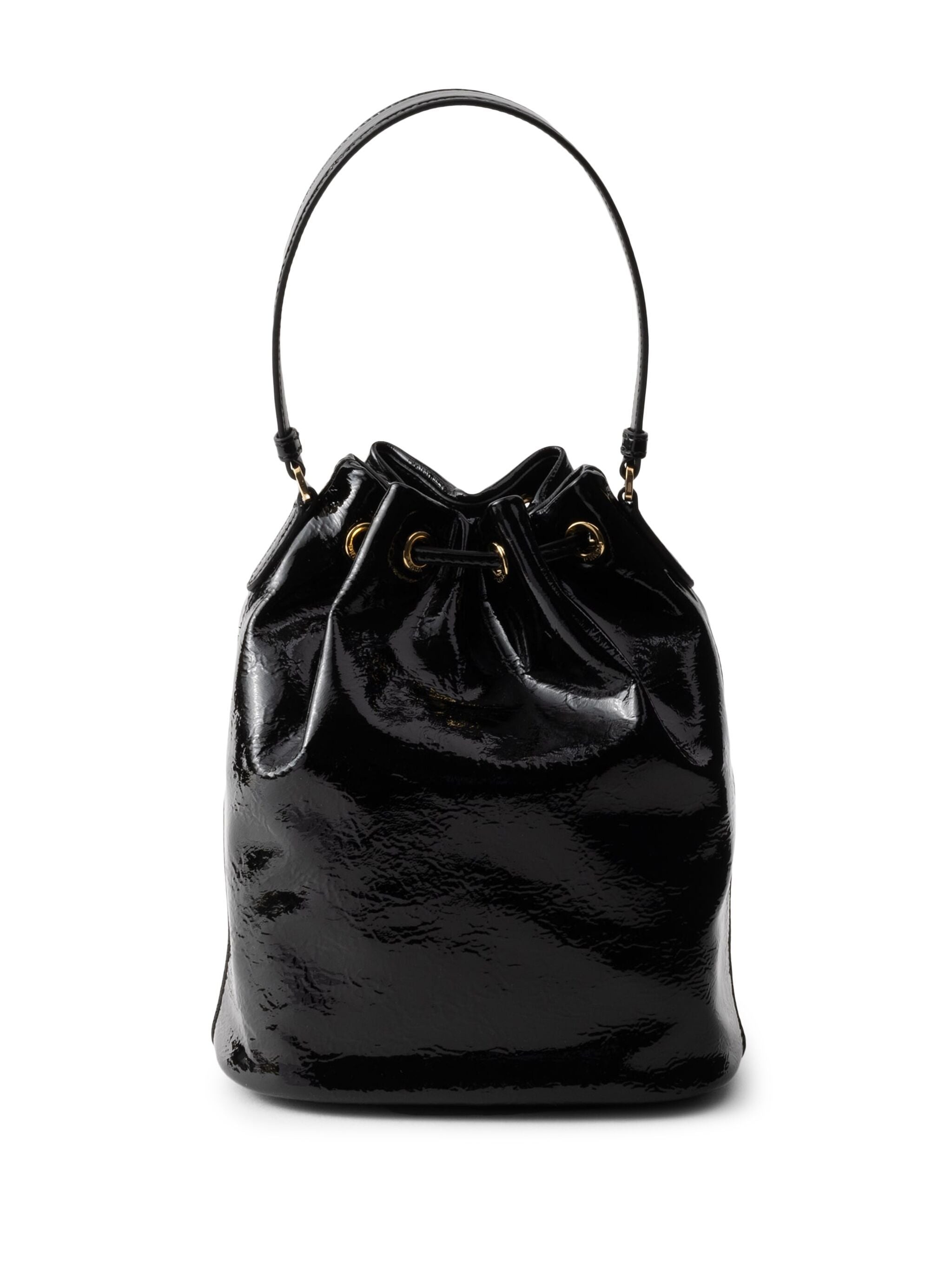 Duet Patent Leather Bucket Bag - 5