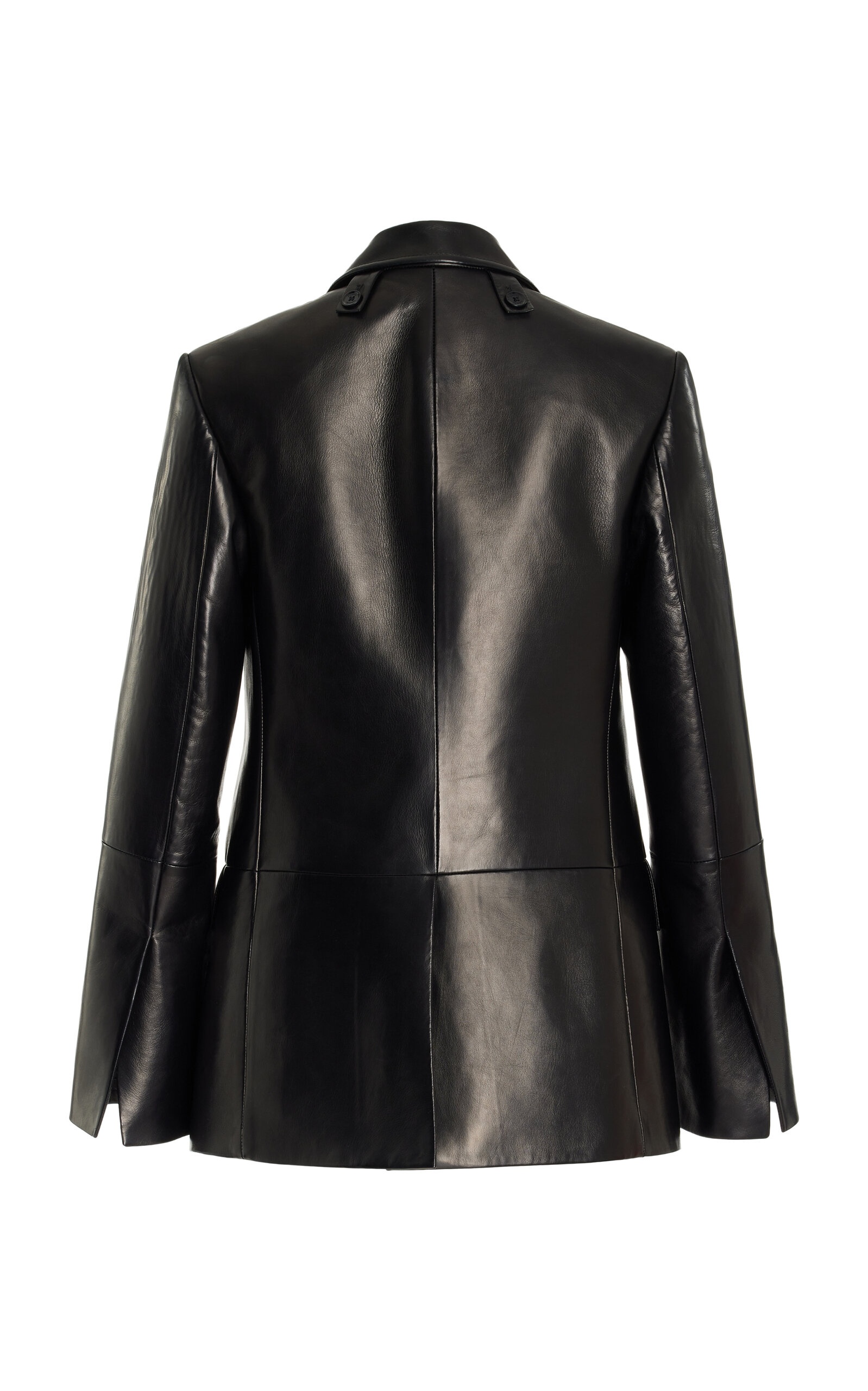 Hayes Paneled Leather Jacket black - 3