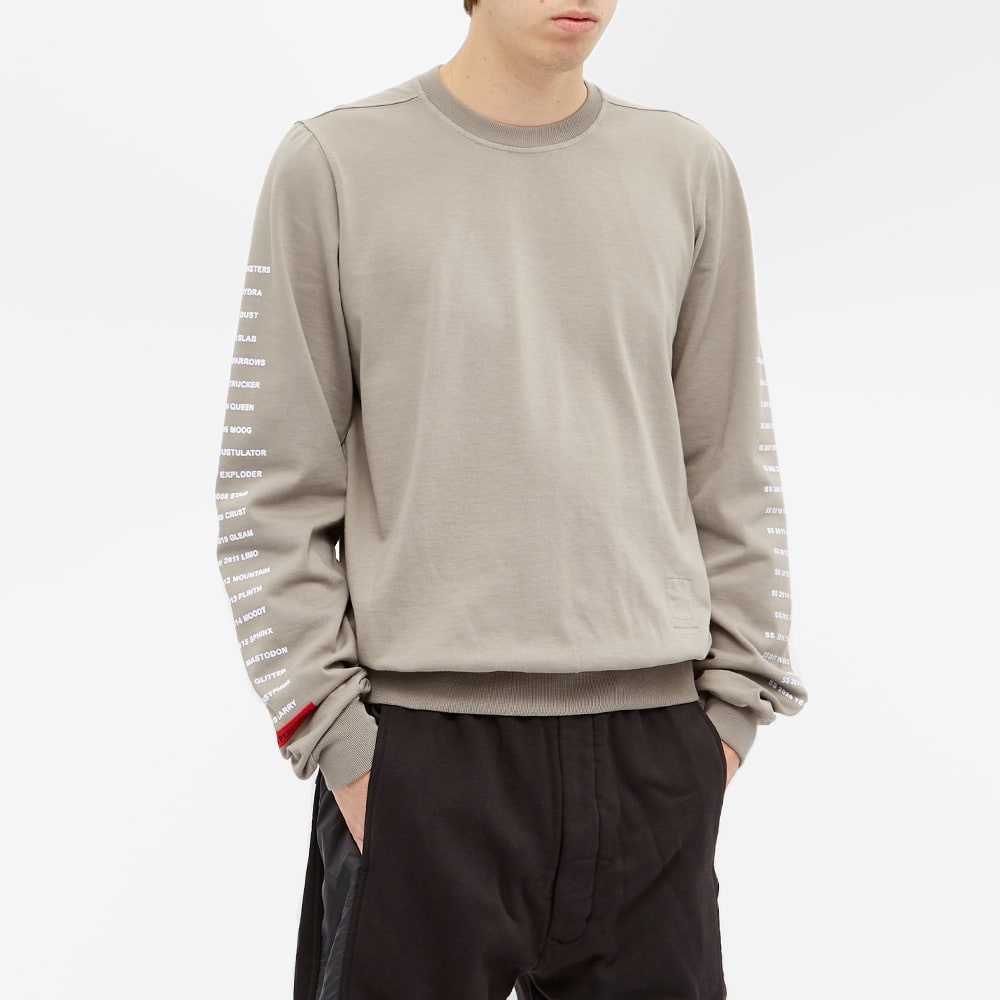 Rick Owens DRKSHDW Printed Arms Crew Sweat - 3