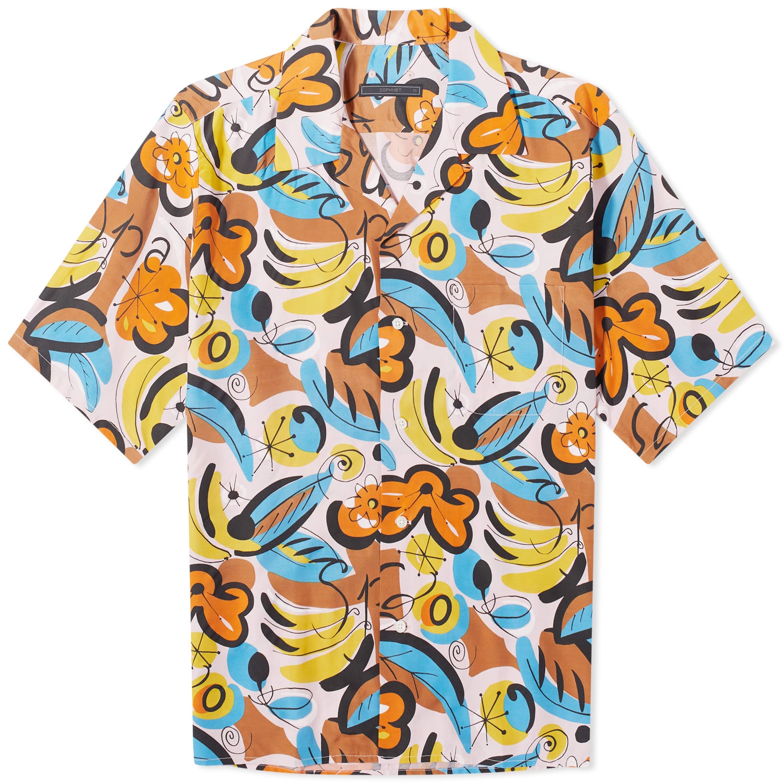 SOPHNET. Patterned Vacation Shirt - 1