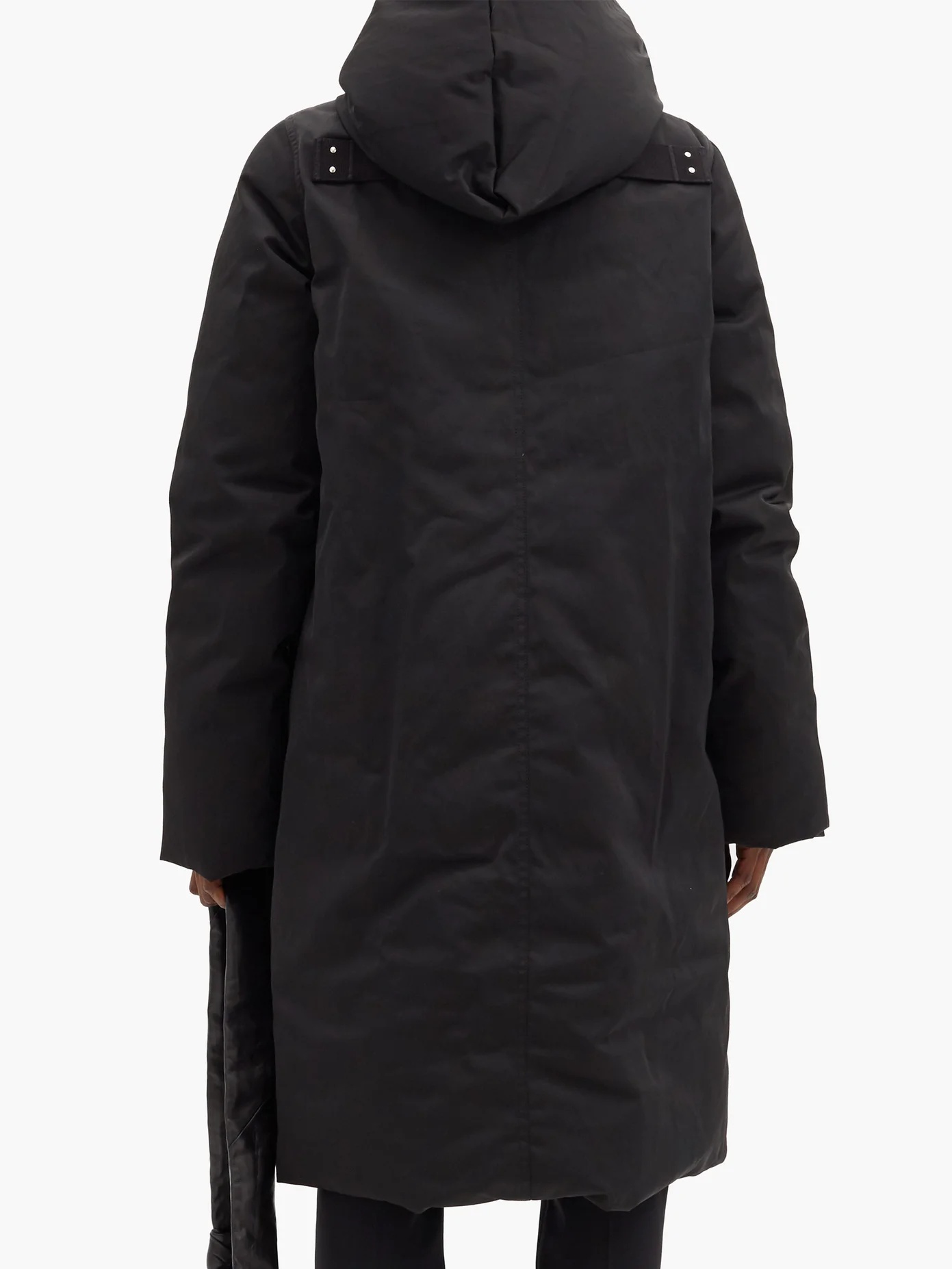 High-collar down-padded technical parka - 5