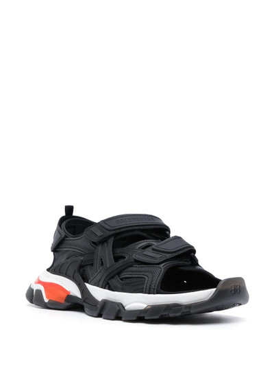 BALENCIAGA Track panelled sandals outlook