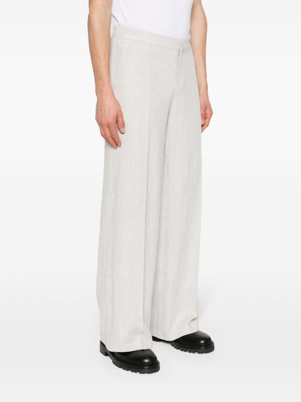 straight-leg trousers - 3