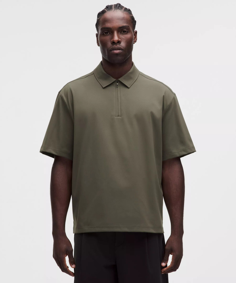 lululemon Daydrift Oversized Zip-Neck Polo Shirt outlook