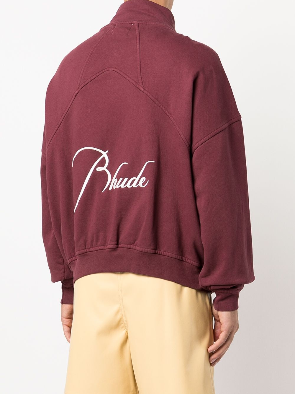 logo print sweatshirt - 4