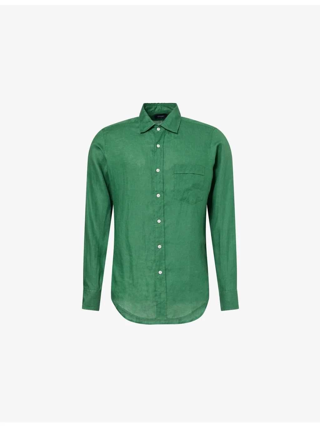 Long-Sleeve Linen Summer Shirt - 1