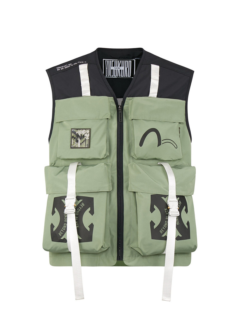 Colorblock Utility Vest 11