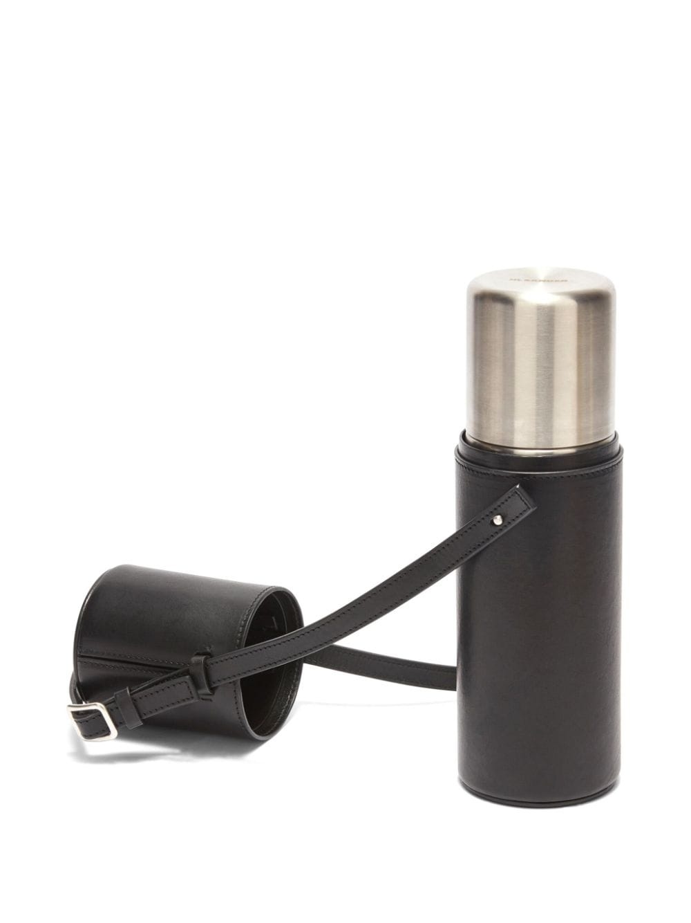 leather neck-strap thermos - 3