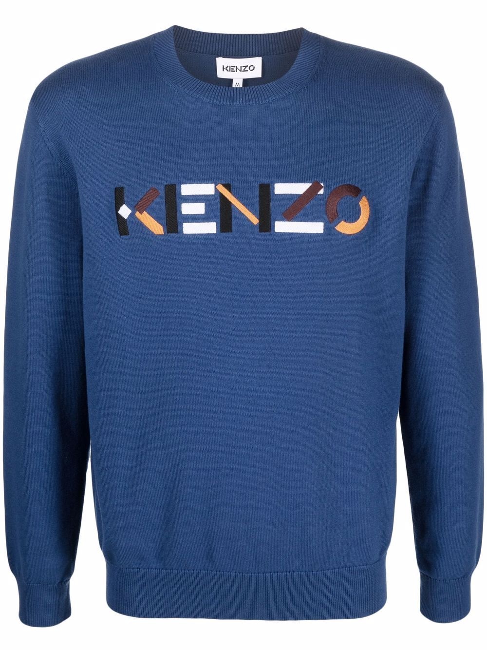 logo-lettering jumper - 1