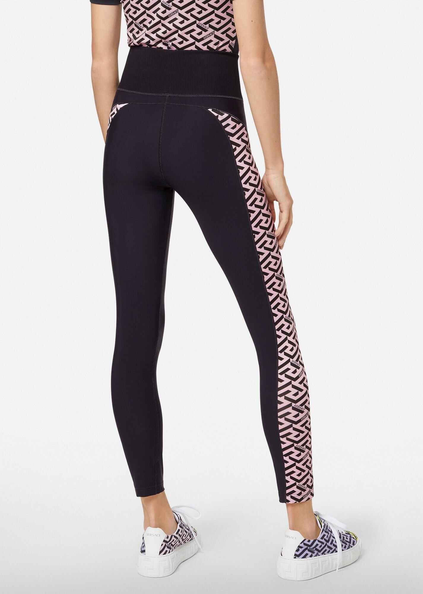 Greca Signature Accent Gym Leggings - 3