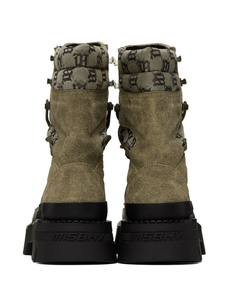 Taupe 'The Ibiza' Combat Boots 2