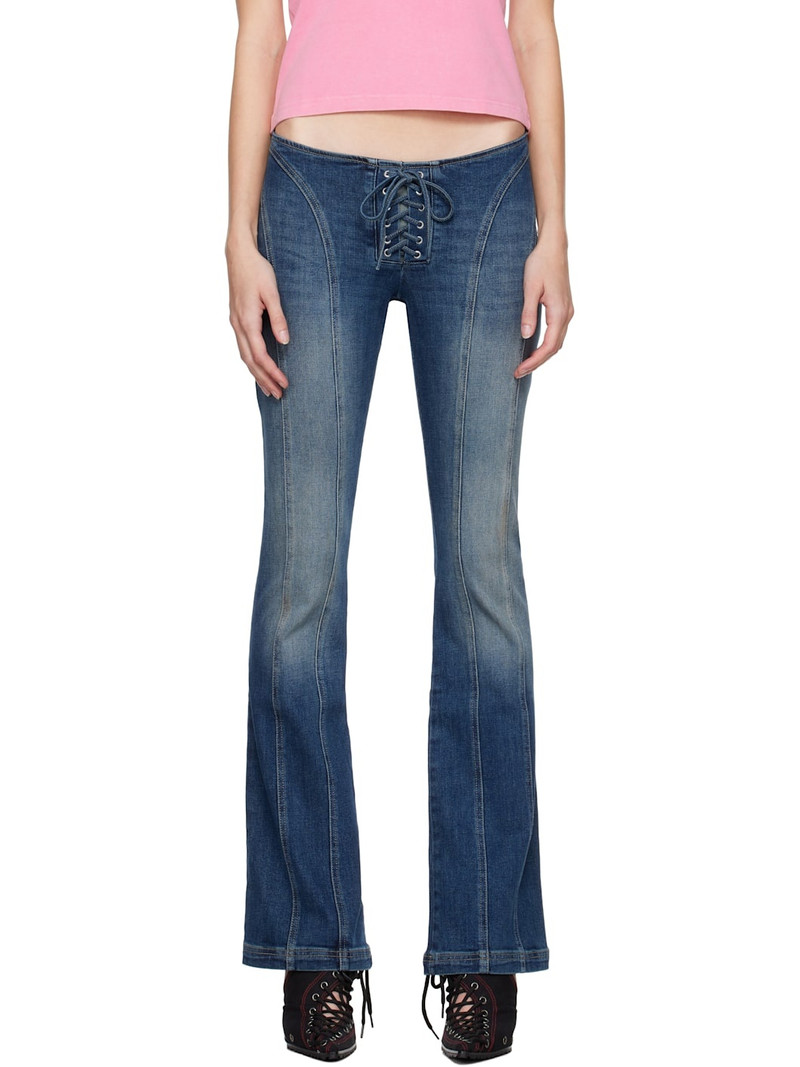 Blue Lara Jeans 1