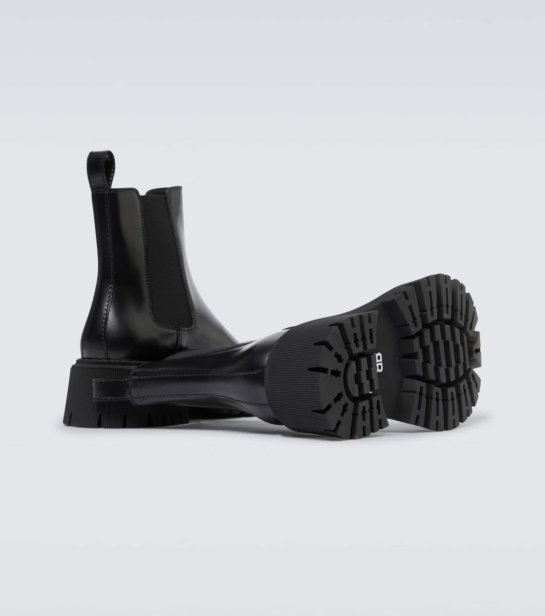 Tractor leather boots - 7