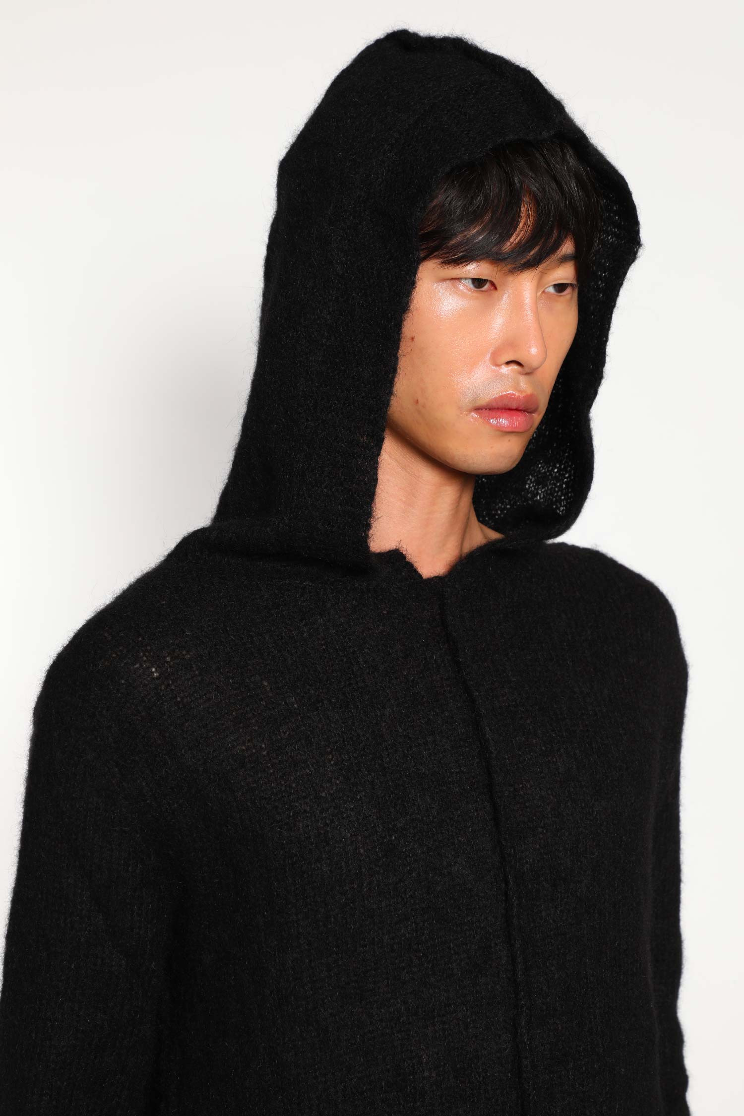 Alpaca Knit Hoodie - 4