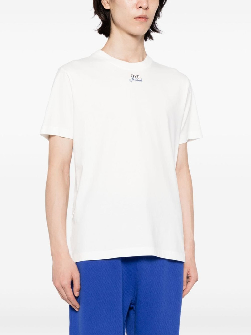 Jeddah logo-print cotton T-shirt 4