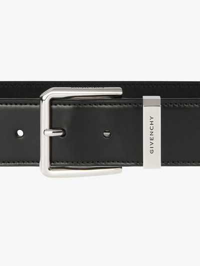 Givenchy GENTLEMAN BELT IN LEATHER outlook