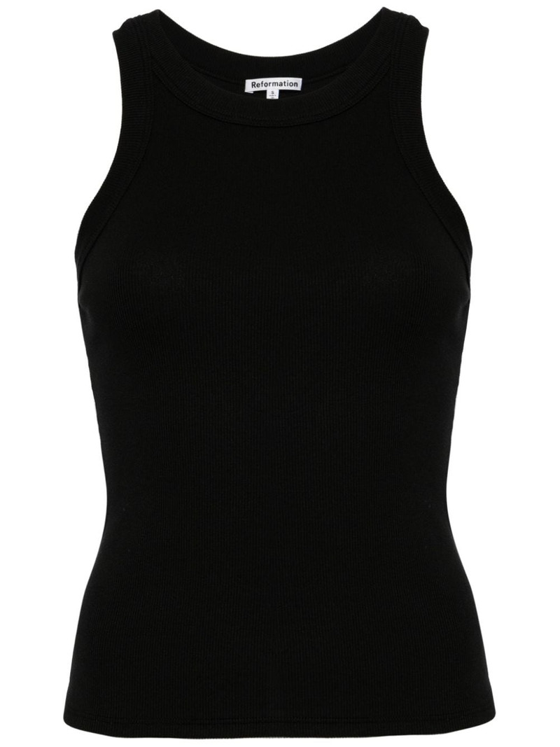 Tasha ribbed tank top 1