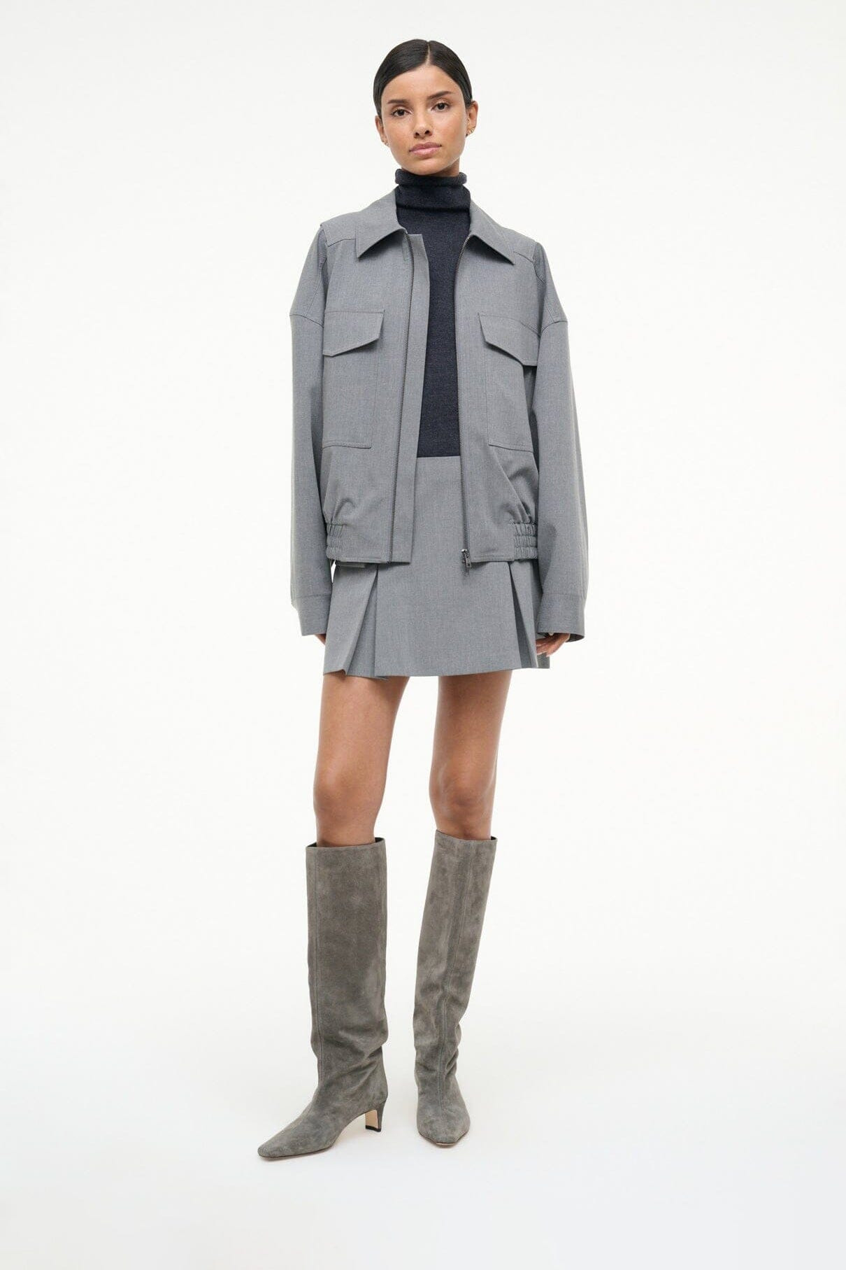 STAUD WALLY BOOT STORM SUEDE - 2