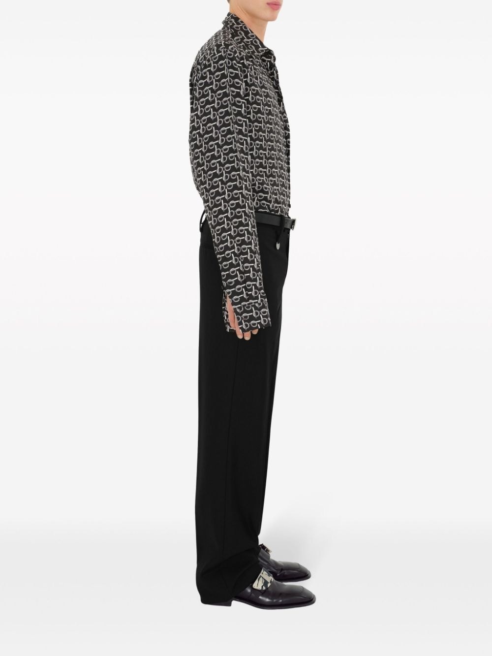 B-line silk shirt - 3
