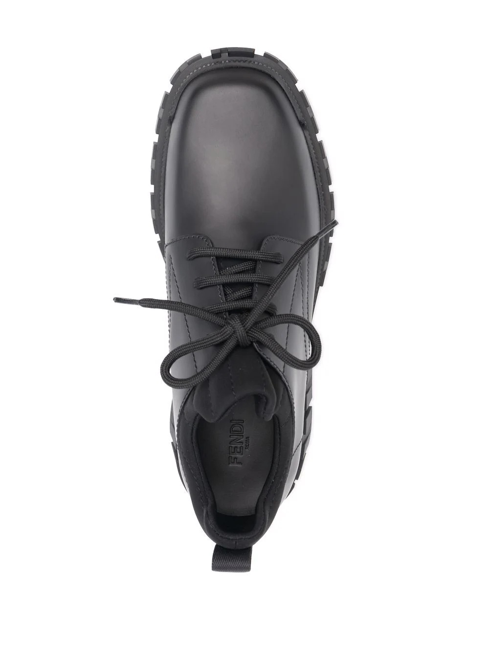 lace-up leather Derby shoes - 4